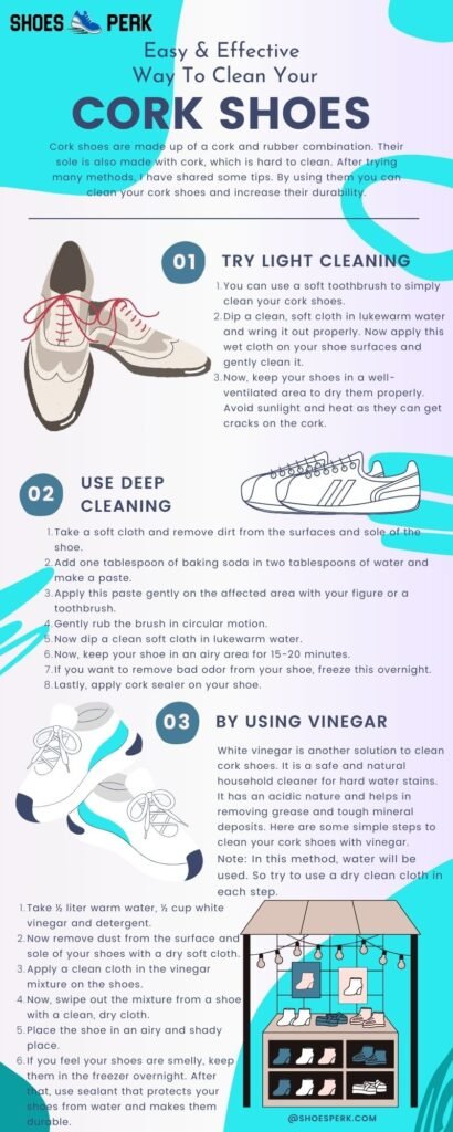 How to Clean Cork Shoes