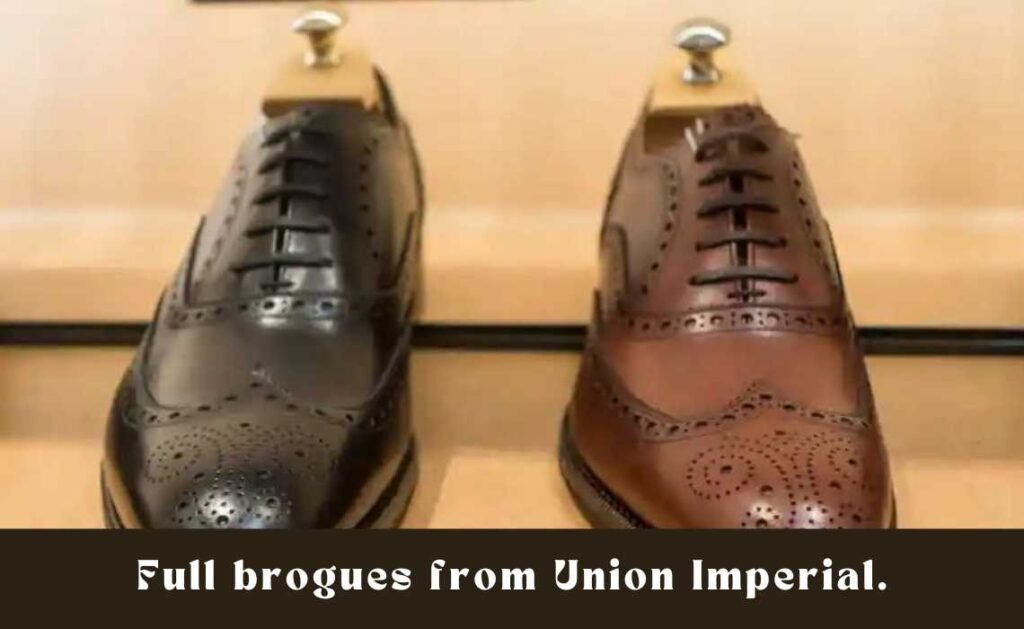 Full brogues from Union Imperial.