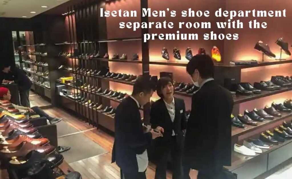 And the separate room with the premium shoes.