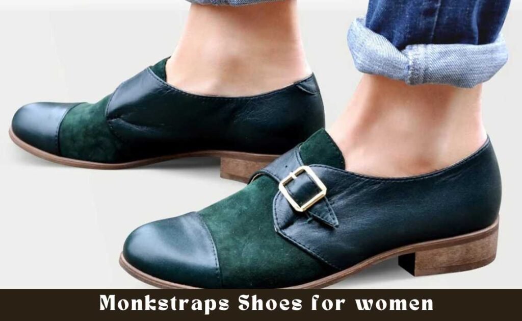 women monk strap shoe