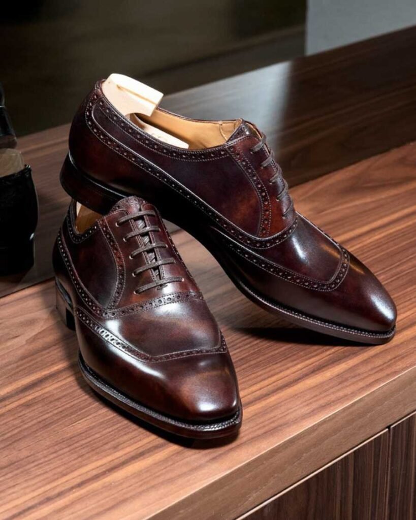 Oxford made in Museum calf Leather